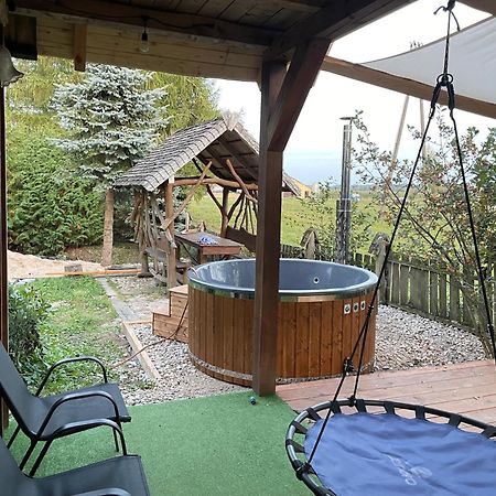 Dom Z Sauna - Lugiele Dzierwiany Ngoại thất bức ảnh