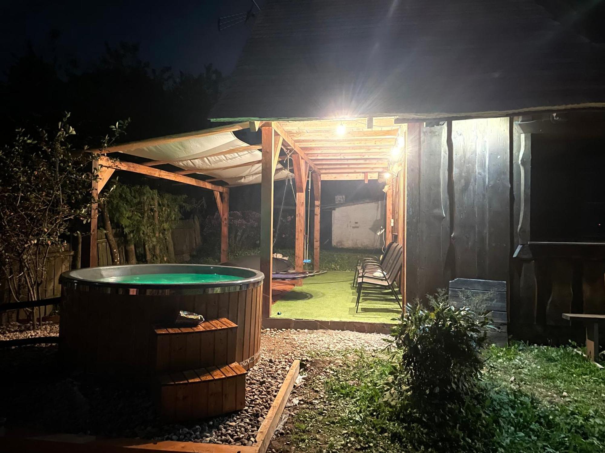 Dom Z Sauna - Lugiele Dzierwiany Ngoại thất bức ảnh